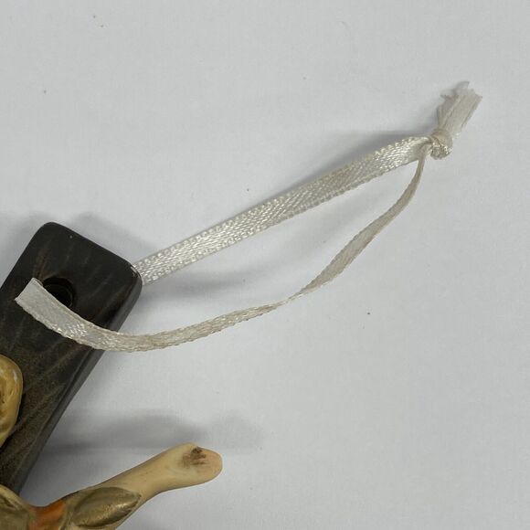 Ceramic Cross Crucifix Jesus Hand Painted VTG 7” Tall Wall Hanging - AS IS - Picture 10 of 10